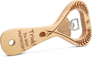 sagl.tirol® XXL Bottle Opener made of Swiss Pine Wood – with engraving 