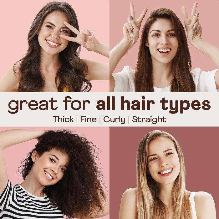 Щітка для волосся без заплутування - розпушувальна щітка для жінок - подарунок - Paddle Brush - м'які щетинки для волосся та шкіри голови - для всіх типів волосся (Матове Червоне Золото)