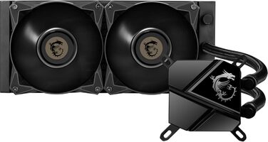 MSI MAG CoreLiquid R V2 - 240мм водяне охолодження CPU, RGB, сумісність AMD/Intel, білий корпус