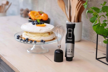 Ручний блендер MPM MBL-34M, 1500 Вт, чорний