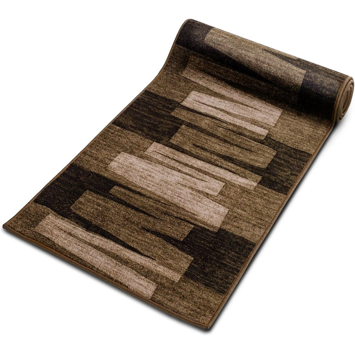 Теппих Läufer Veneto (Коричневий, 80 x 450 см) - килимок для коридору від Floordirekt