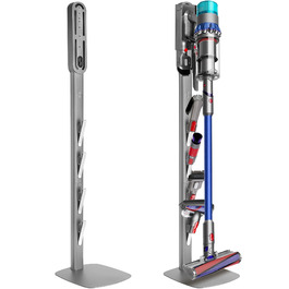 Підставка для пилососа Dyson Gen5, V15, V12, V11, V10, V8, V7, V6 з вуглецевої сталі, сірого кольору
