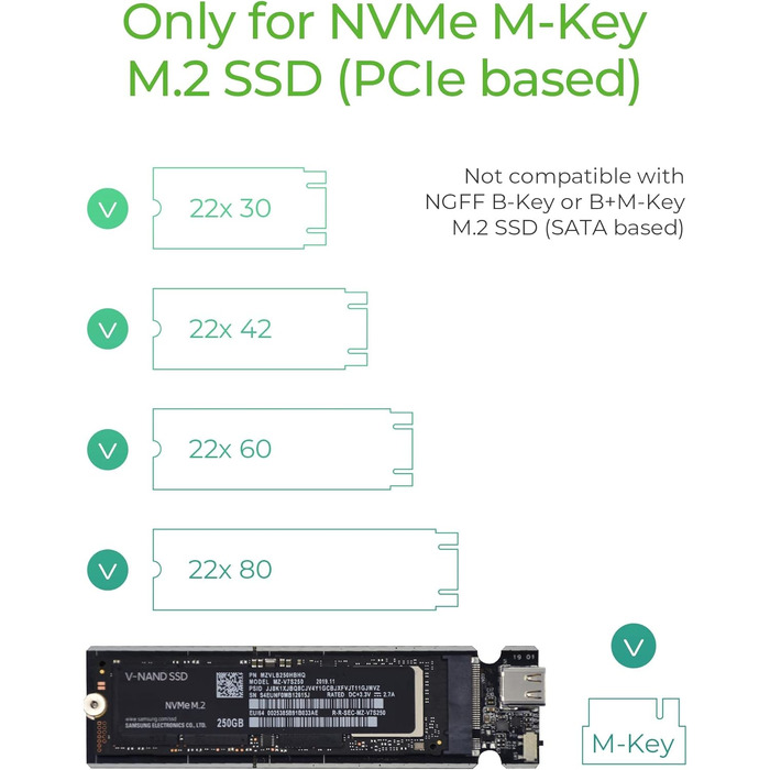 Зовнішній корпус для M.2 PCIe SSD ICY BOX IB-1817M-C31, USB 3.1 Type-C, алюмінієвий, антрацит