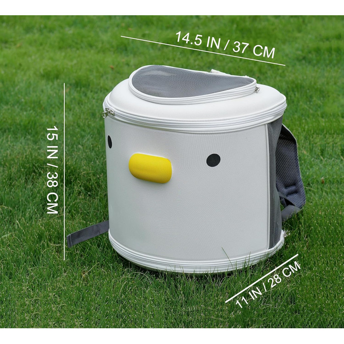 Рюкзак для тварин: переноска для собак та котів вагою до 15 кг