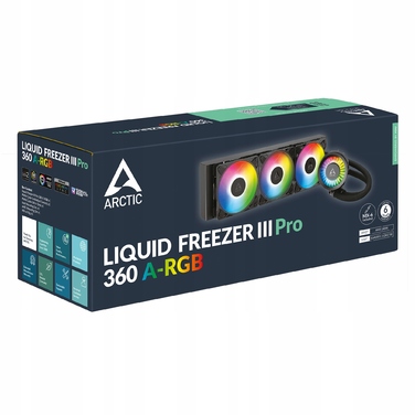 Рідинне охолодження Arctic Liquid Freezer III Pro 360 ARGB 3x120мм