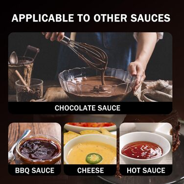 Електричний шоколадний фонтан Huanyu 4-рівневий, великий набір для фондю з шоколадом, для вечірок, весіль та днів народжень