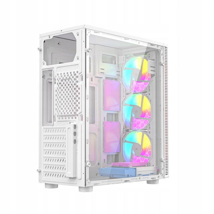 Корпус Gembird CCC-FC-500W Midi Tower, білий