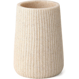 Склянка для зубної пасти TATAY 6360000 Saigon, пісочний колір, полірезин