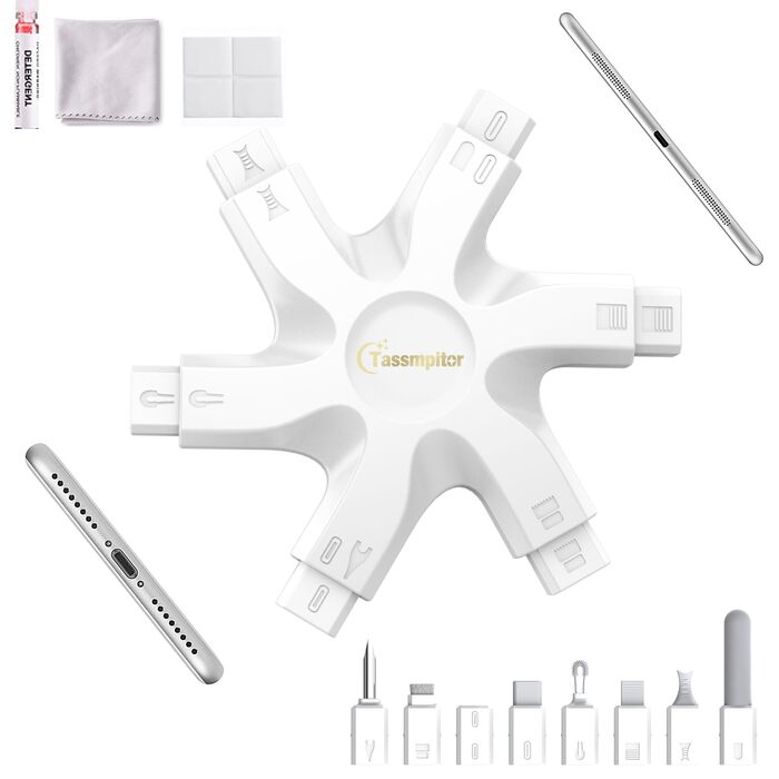 Набір для чищення iPhone, AirPods та USB-C Handy Reinigungsset (Schneewittchen) - для відновлення зарядки