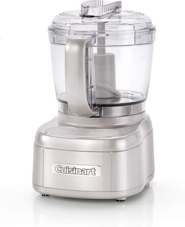 Cuisinart Mini Prep Pro, compact mini food processor, onion chopper, mixer mill, spice mixer, pulse function and drizzle holes, 900 ml capacity, dishwasher safe, easy to use, Frosted Pearl