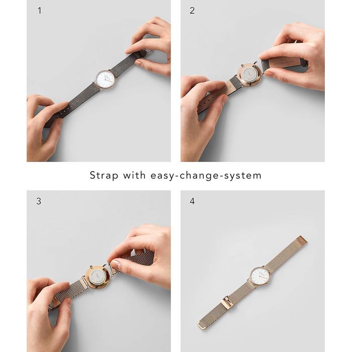 Жіночий годинник Liebeskind Berlin – 38 мм, кварцовий, з шкіряним ремінцем, водостійкий 5ATM, стильний та повсякденний. Елегантний дизайн з нержавіючої сталі.