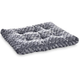 Amazon Basics Machine Washable Dog Bed for Large Dogs - Washable and Durable, 102 x 69 x 9 cm, Gray Swirl (117 x 74 x 10 cm (L x W x H))