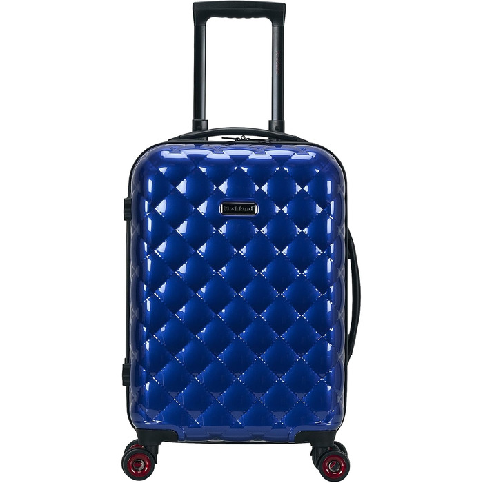 Набір валіз Rockland Quilt Hardside, розширюваний, 3 шт (20/24/28 дюймів), блакитний