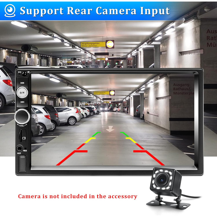Автомагнітола CAMECHO 2 DIN 7