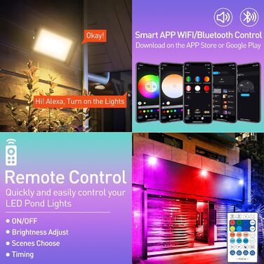 T-SUNUS LED Flood Light Outdoor 100W, Super Bright Outdoor Floodlight Cool White Spotlight IP66 Waterproof 11000LM for Driveway Garage Path Garden 2 Pack (4 Pack, Multicolor)