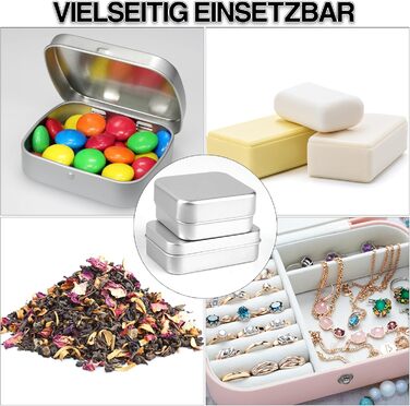 Набір мильниць для подорожей 2 шт. з алюмінію з підсіткою, вологостійкі, нержавіючі мильниці для дому, подорожей, мила та пінки для гоління (срібні)