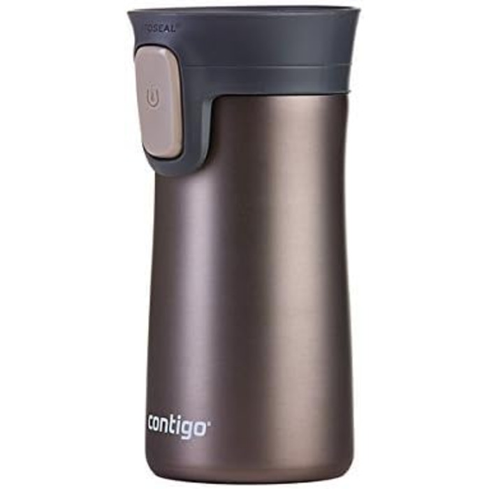 Термокружка Contigo Pinnacle Autoseal, 300 мл, нержавіюча сталь, ізольована, не протікає, з кришкою Easy-Clean, BPA-free