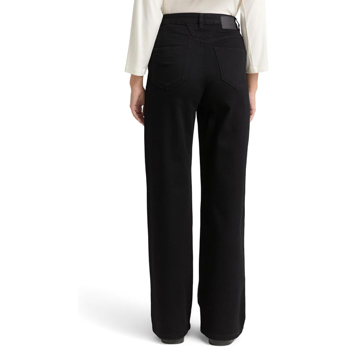 Джинси жіночі широкі Tom Tailor TTMADINA (27W 30L, чорний денім)