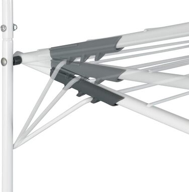 Сушарка для білизни WENKO на двері, 8 м, 3 крила, біла - настінна або підвісна