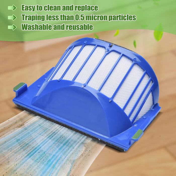 Набір аксесуарів для iRobot Roomba 675: фільтри, щітки, інструменти для чищення