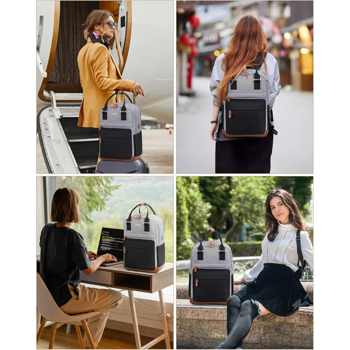 LOVEVOOK Рюкзак для жінок, 15.6