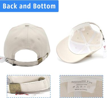 Кепка бейсболка унісекс, 100% бавовна, регульована, однотонна, універсальний розмір, сонцезахисна шапка