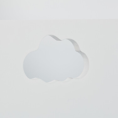 Relaxdays White Bookshelf for Children