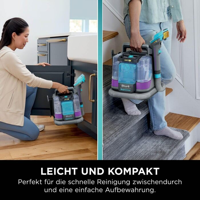 Shark HX100EUCP StainStriker HairPro Pet: портативний пилосос для видалення плям та шерсті тварин