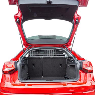 Сітка для собак Travall Audi Q2 (2016-): захист багажника, сітка для транспортування собак, міцна сталева сітка
