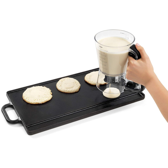 Ручний міксер OXO Good Grips з нержавіючої сталі для збивання яєць та тіста