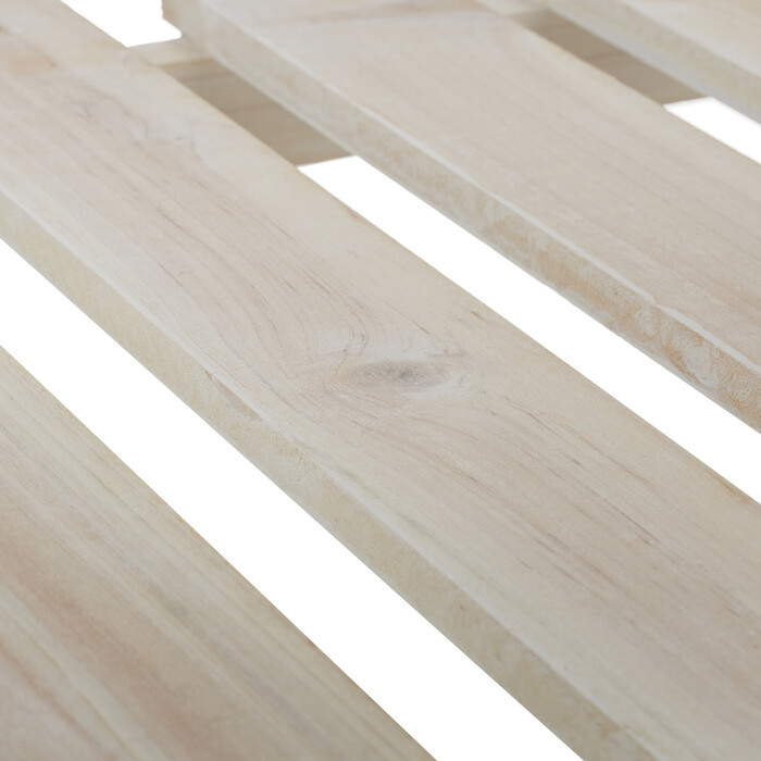 Relaxdays Підняте ліжко Wood White
