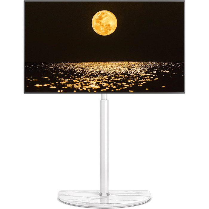 Adjustable TV Floor Stand for 32-65 inch LED LCD OLED TVs - Swivel & Height Adjustable, up to 40kg, Cable Management