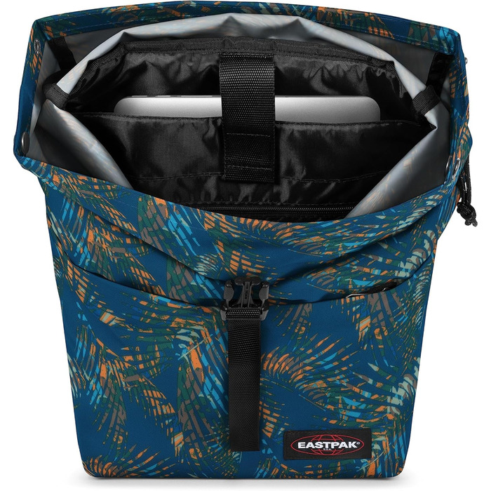 Рюкзак Eastpak UP ROLL 23 л, чорний (Brize Filter Navy), міський водостійкий