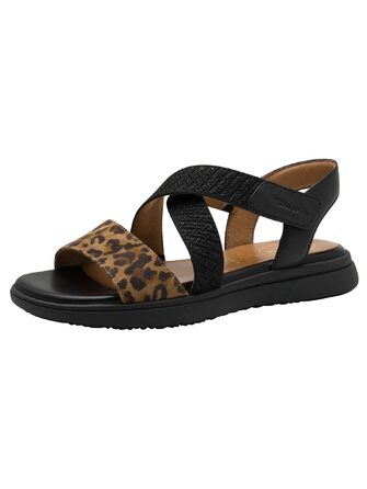 Босоніжки жіночі Tamaris 8-88600-44 Wide Fit, чорні Leo, 41 EU - широка колодка