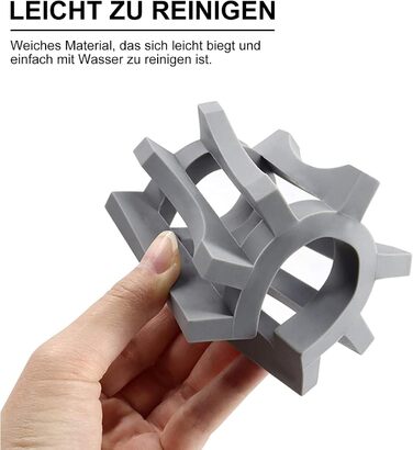 2 шт. мильниці Silikon AstraLoom з самостійним зливом, легко чистяться, неслизькі та небрудні, ідеальні для ванної кімнати, кухні, мила (сірі)