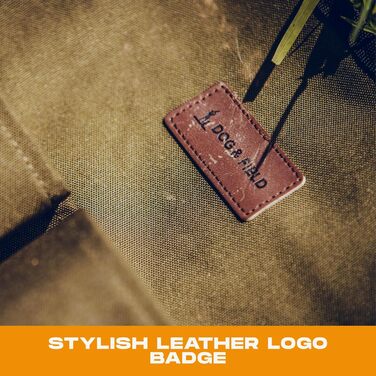 Сумка для дресирування собак Dog & Field Maxxi Schnullertasche - містка, з регульованим ременем, для гончих собак, аксесуари для полювання, 50 x 35 x 10 см, оливковий колір