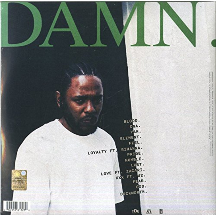 DAMN. (2LP) – Вінілова платівка 2LP Kendrick Lamar