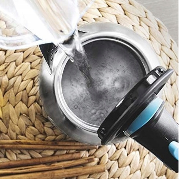 Електричний чайник Cecotec ThermoSense 220, 1630 Вт, 1,2 л, сріблястий/сірий