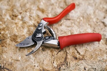Секатор FELCO 15 з роликовою ручкою та складана пилка FELCO 600 (лезо 16 см, діаметр зрізу 50 мм, довжина 35 см, для обрізки гілок, садовий інструмент)