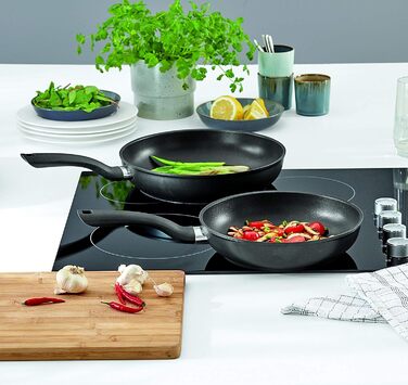 Набір сковорідок Fissler Cenit 2 шт. (24 см, 28 см), антипригарні алюмінієві, для всіх плит, індукція