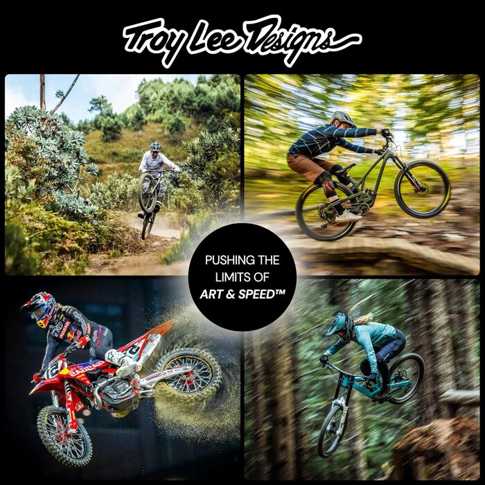 Захисна наколінна манжета Troy Lee Speed, чорна