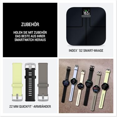 Розумний годинник Garmin Venu 4 - фітнес-трекер з AMOLED дисплеєм, 1,4