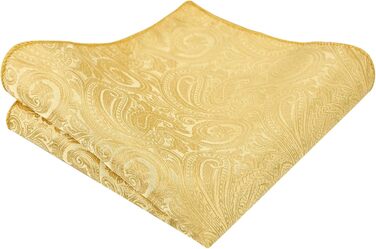 Набір краватка-метелик, нагрудна хустинка та запонки Alizeal Paisley, синій, універсальний розмір