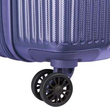Чемодан DELSEY PARIS Comete 3.0, 20 дюймів, лавандовий, жорсткий, розширюваний, з колесами