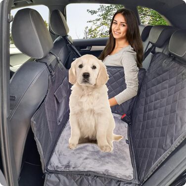 Автокрісло для собак 2GOODz з плюшевою підстилкою - безпечні ремені, водонепроникне та міцне