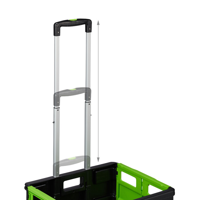 Relaxdays Folding Shopping Trolley