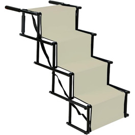 Рампа для собак, сходинки для великих та маленьких собак, авто-рампа для собак, складана рамка для авто, дивану або ліжка, неслизька, вантажопідйомність до 50 кг