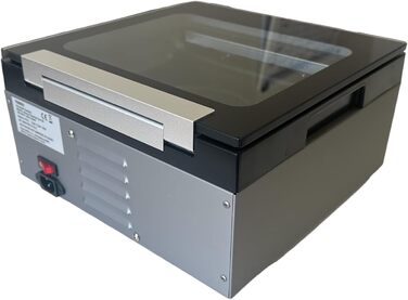 Професійний вакууматор Maxxo VM Profi з подвійною зварювальною лінією, 20 л/хв, 900 мбар, для продуктів харчування, з нержавіючої сталі (камерний вакууматор VM ChamberLine 30)