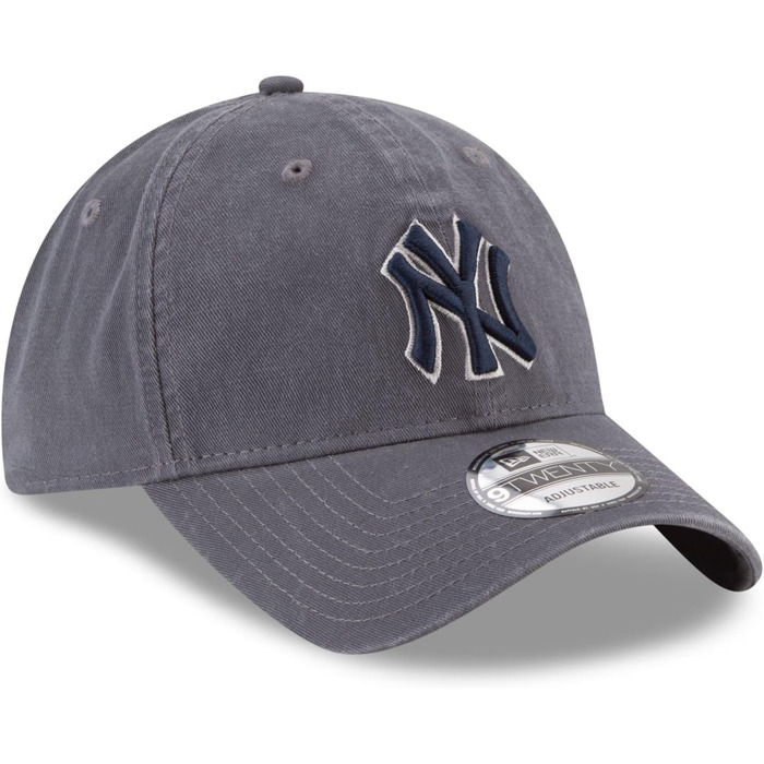 Кепка бейсболка New Era 9twenty Unisex New York Yankees сіра - безкаркасна