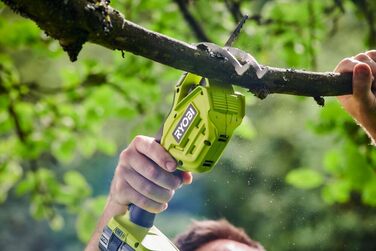 Акумуляторна ланцюгова міні-пила RYOBI 18V ONE+ 15 см, обрізна, без акумулятора та зарядки